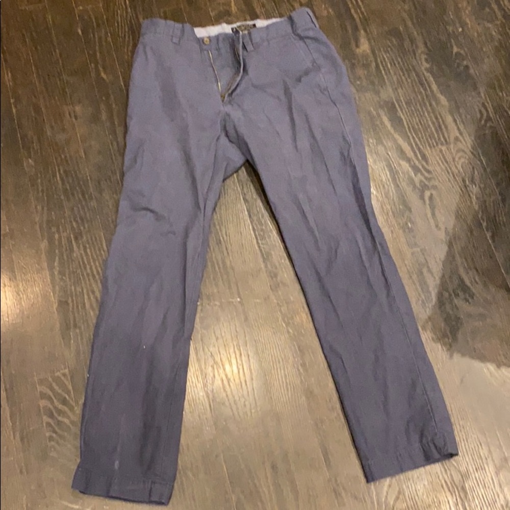 Navy Banana Republic Chino Navy Slacks
